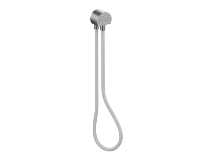 BORGIA 89400W - Stainless steel handshower holder with wall supply elbow _ Rubinetterie Frattini